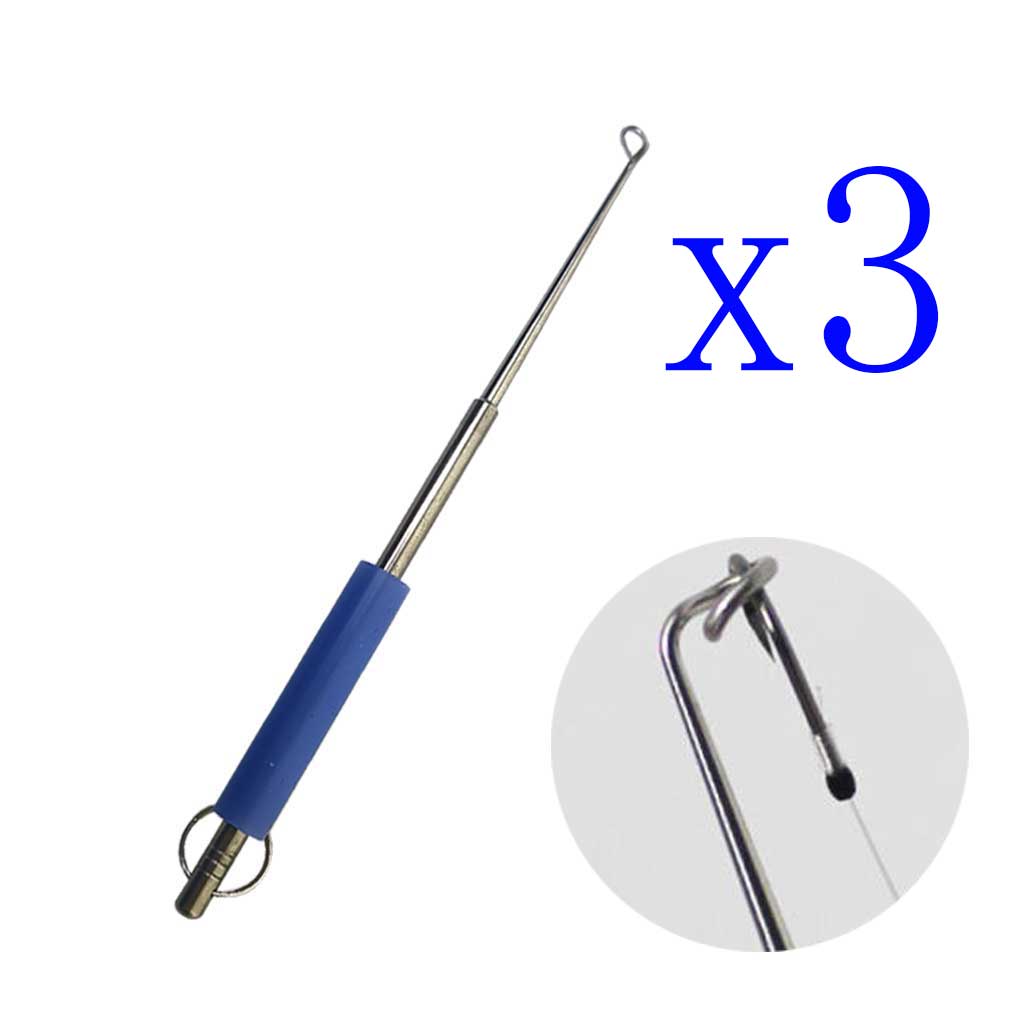 Used Fishing Equipment Near Me - 3팩 스테인리스 스틸 낚시 바늘 제거기