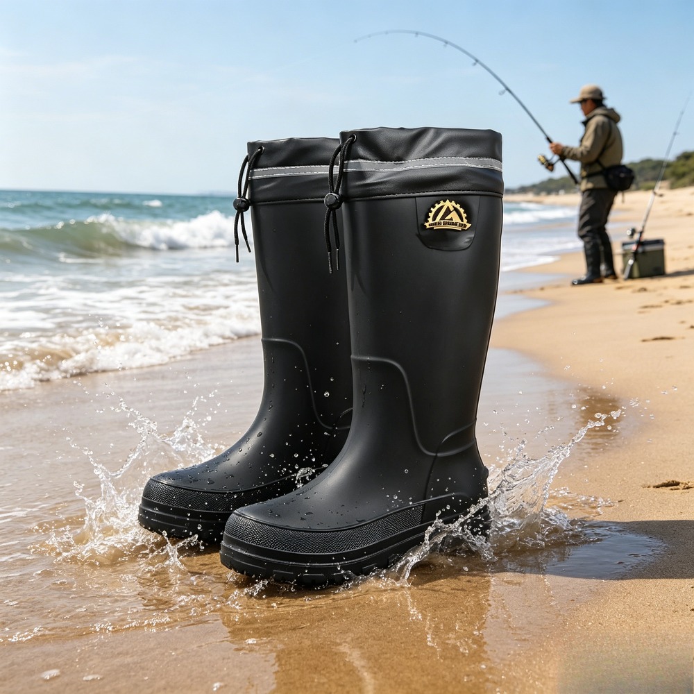 Fishing Equipment Basic - 겨울용 레인슈즈 낚시 장비 남성용 하이탑