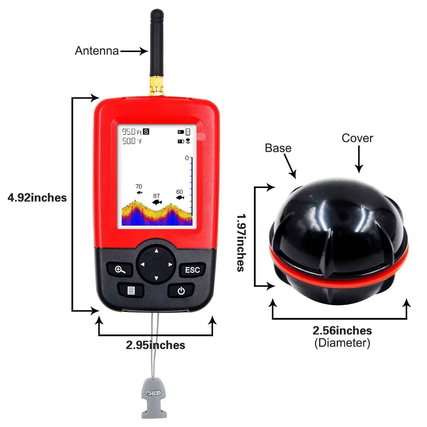 Fishing Equipment Manufacturers - 새로운 어군탐지기 더 깊은 탐지력 중국산