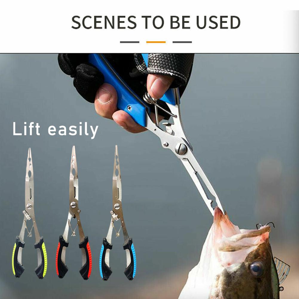 Fishing Equipment Bundle - 스테인리스 스틸 낚시 플라이어 다기능 스플릿