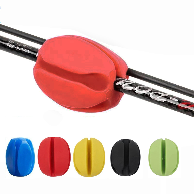 Fishing Equipment Holder - 2개 실리콘 낚싯대 홀더 볼 스트랩