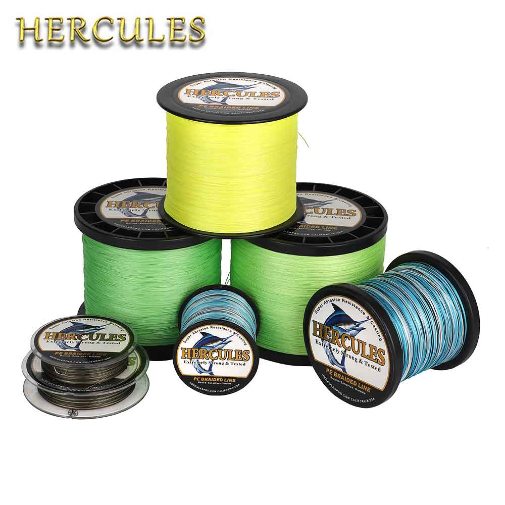Fishing Equipment Bundle - 헤라클레스 8 가닥 땋은 10-150LB 낚시
