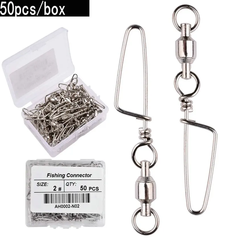 Tackle Box - Coastlock 스냅 0-6이 있는 50개 낚시