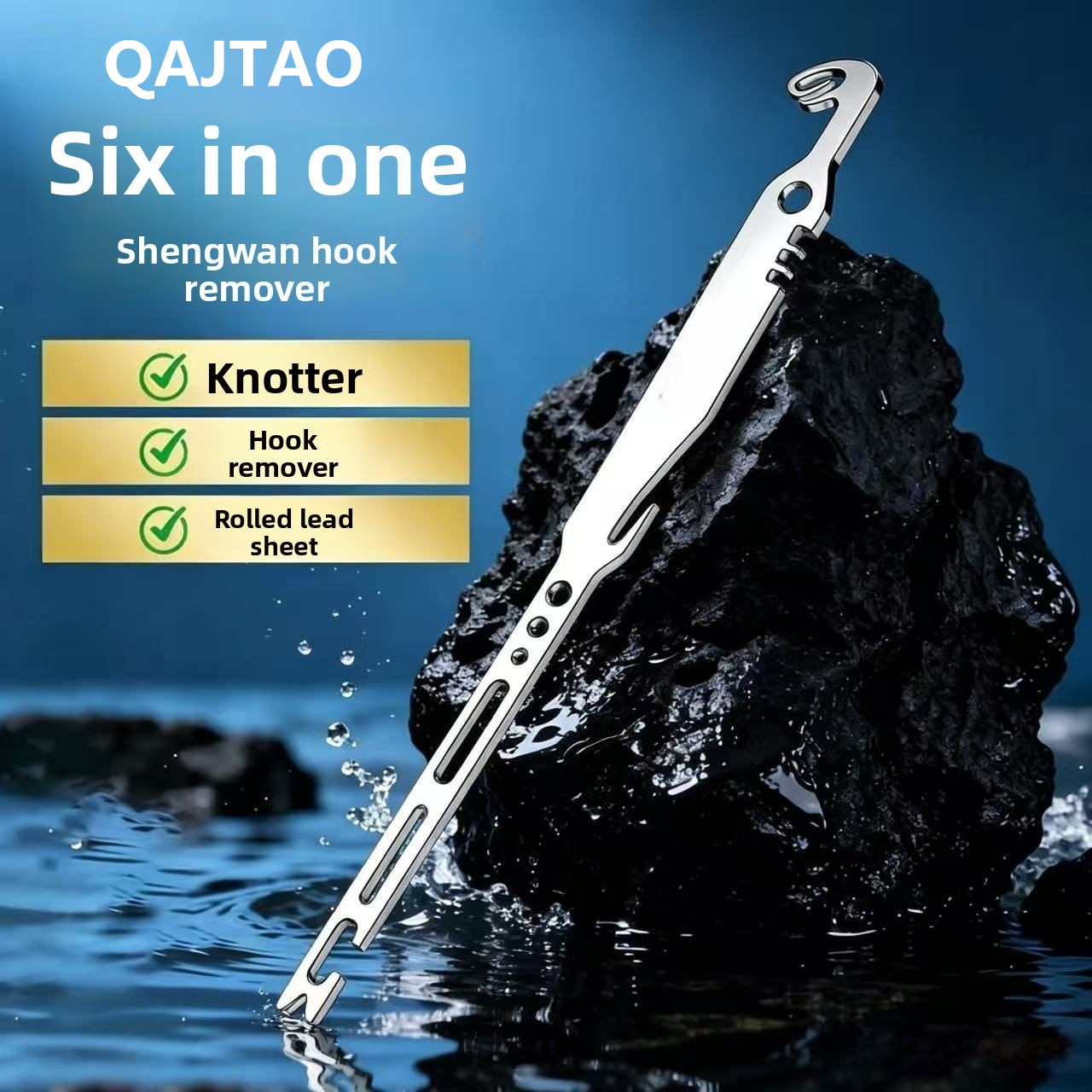 Used Fishing Equipment Near Me - QAJTAO 4피스 6-in-1 스테인리스 스틸 낚싯바늘