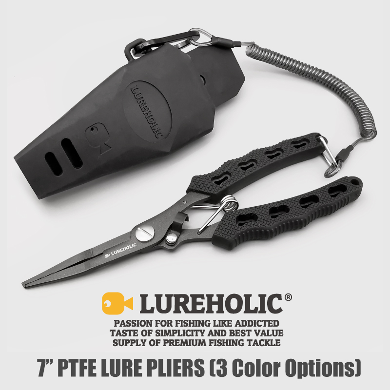 Fishing Equipment Bundle - 루어홀릭 7인치 PTFE 코팅 루어 낚시