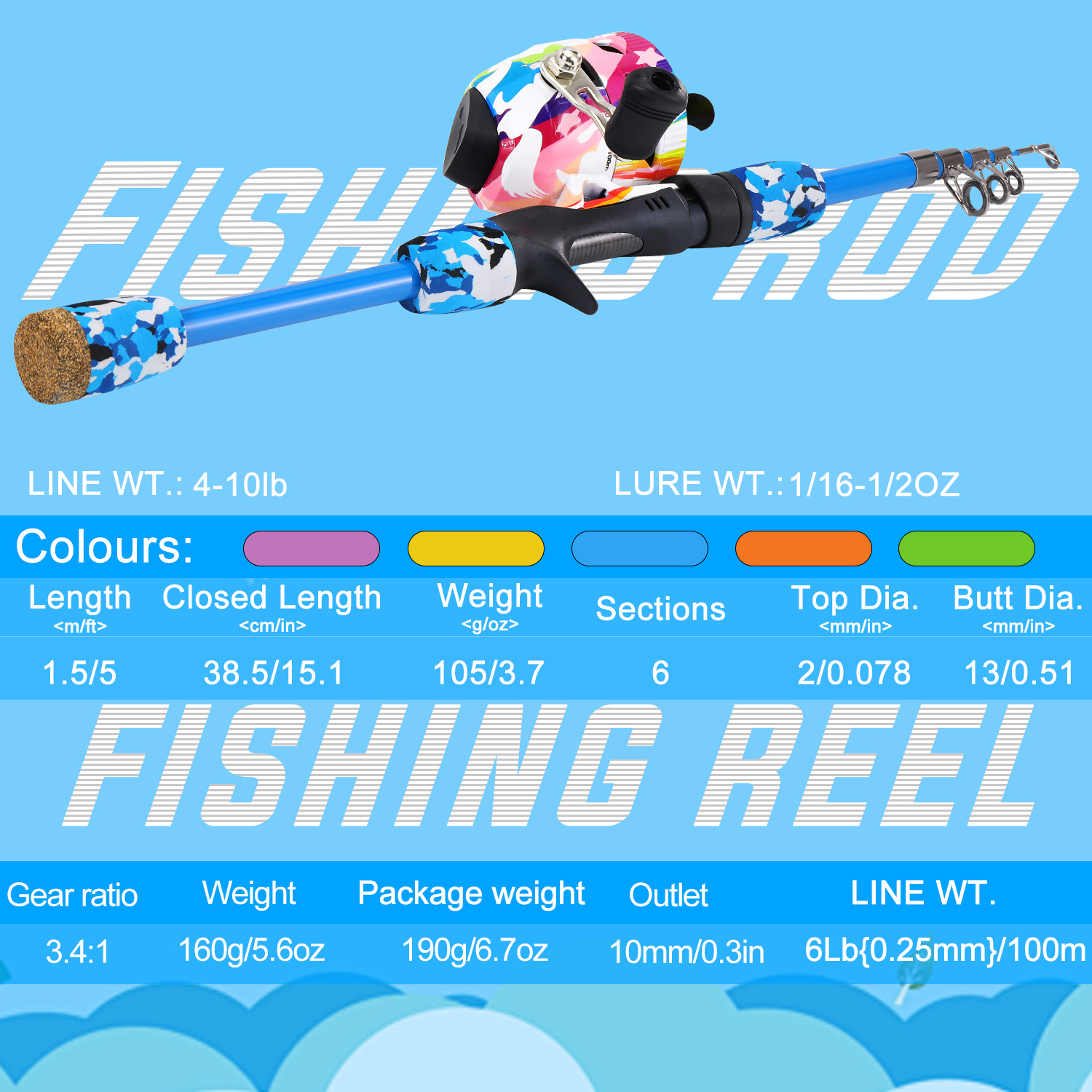Sougayilang 어린이 낚시 콤보, M 파워 텔레 - Fishing Equipment For Kids 리뷰 및 가격