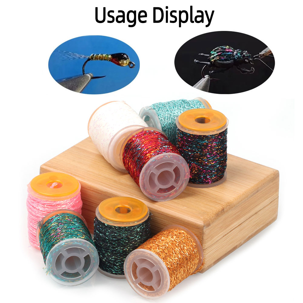 10m/스풀 1mm 홀로그램 플래시 플랫 브레이드 스레 - Fishing Equipment Bundle 리뷰 및 가격