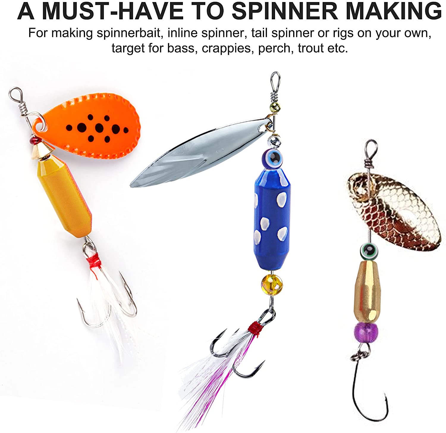 낚시 황동 스피너 루어 바디, DIY 낚시 싱커 무게, - Fishing Equipment Tackle 리뷰 및 가격