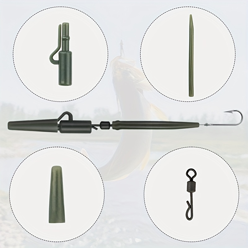40개 유럽식 잉어 낚시 리그 키트, 엉킴 방지 슬리브 - Fishing Equipment Ebay 리뷰 및 가격