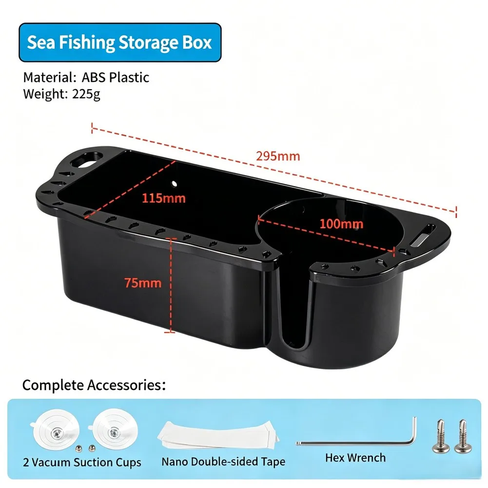 ABS 낚시용품 보관함 낚시 도구 상자 이중 열 배수구 - Tackle Box 리뷰 및 가격
