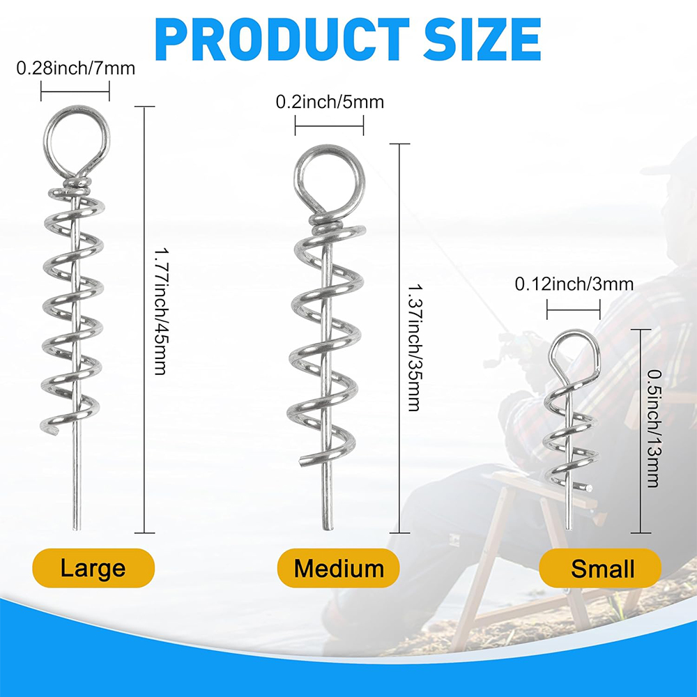 50Pcs 스프링 트위스트 잠금 낚시 크랭크 후크 센터 - Fishing Equipment Tackle 리뷰 및 가격