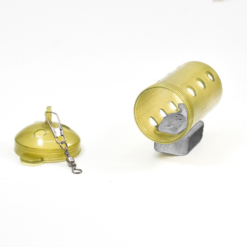 6개입 잉어 낚시용 미끼통 세트, 가중 미끼 케이지 포 - Fishing Equipment Holder 리뷰 및 가격