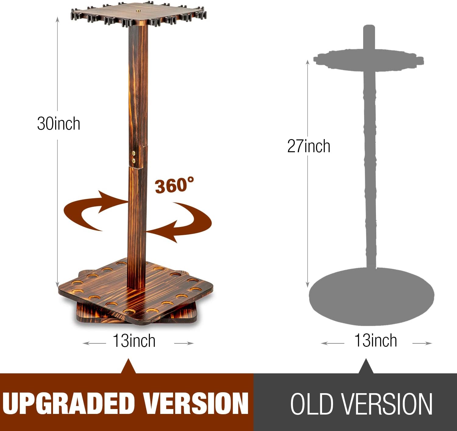 차고용 낚싯대 홀더 360도 회전 낚싯대 랙, 바닥 스 - Fishing Equipment Holder 리뷰 및 가격
