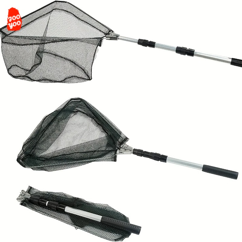 1 세트 프리미엄 알루미늄 합금 삼각형 미니 낚시 그물 - Fishing Equipment Net 리뷰 및 가격