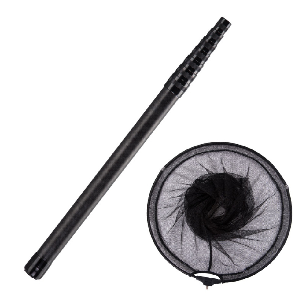 텔레스코픽 낚시 랜딩 네트 4/5/6m 핸들 탄소 섬유 - Fishing Equipment Net 리뷰 및 가격