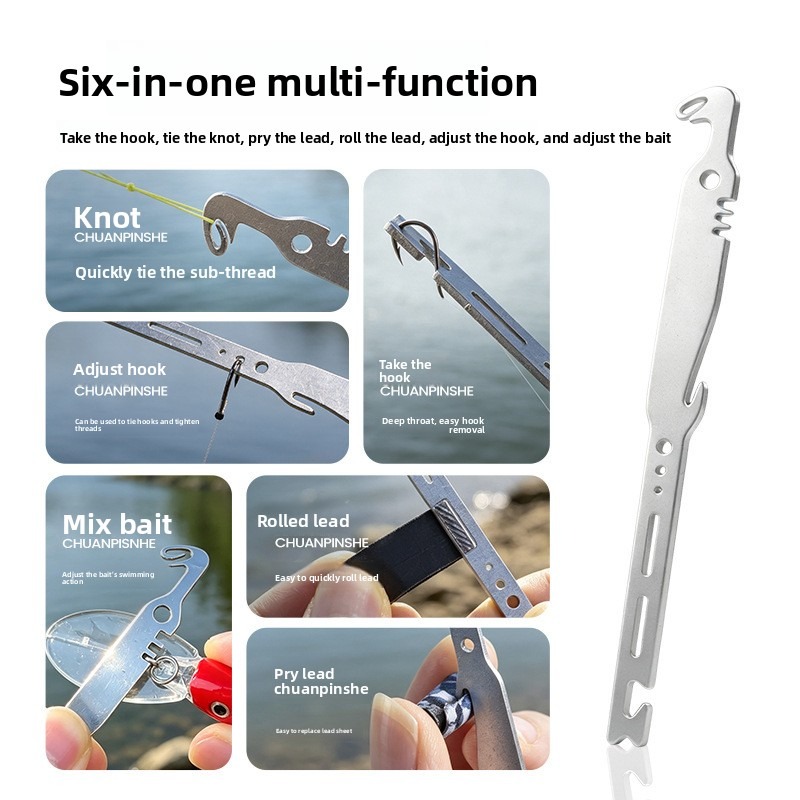 QAJTAO 4피스 6-in-1 스테인리스 스틸 낚싯바 - Used Fishing Equipment Near Me 리뷰 및 가격