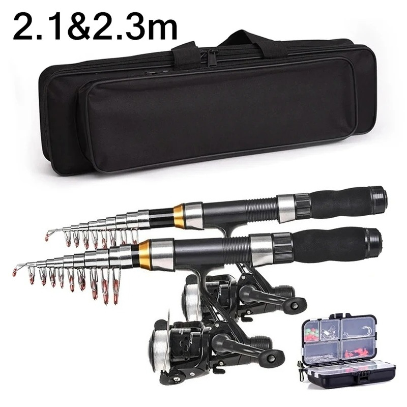 브라브맥 2.1/2.3m 텔레스코픽 낚싯대 릴 콤보 풀 - Fishing Equipment For Kids 리뷰 및 가격