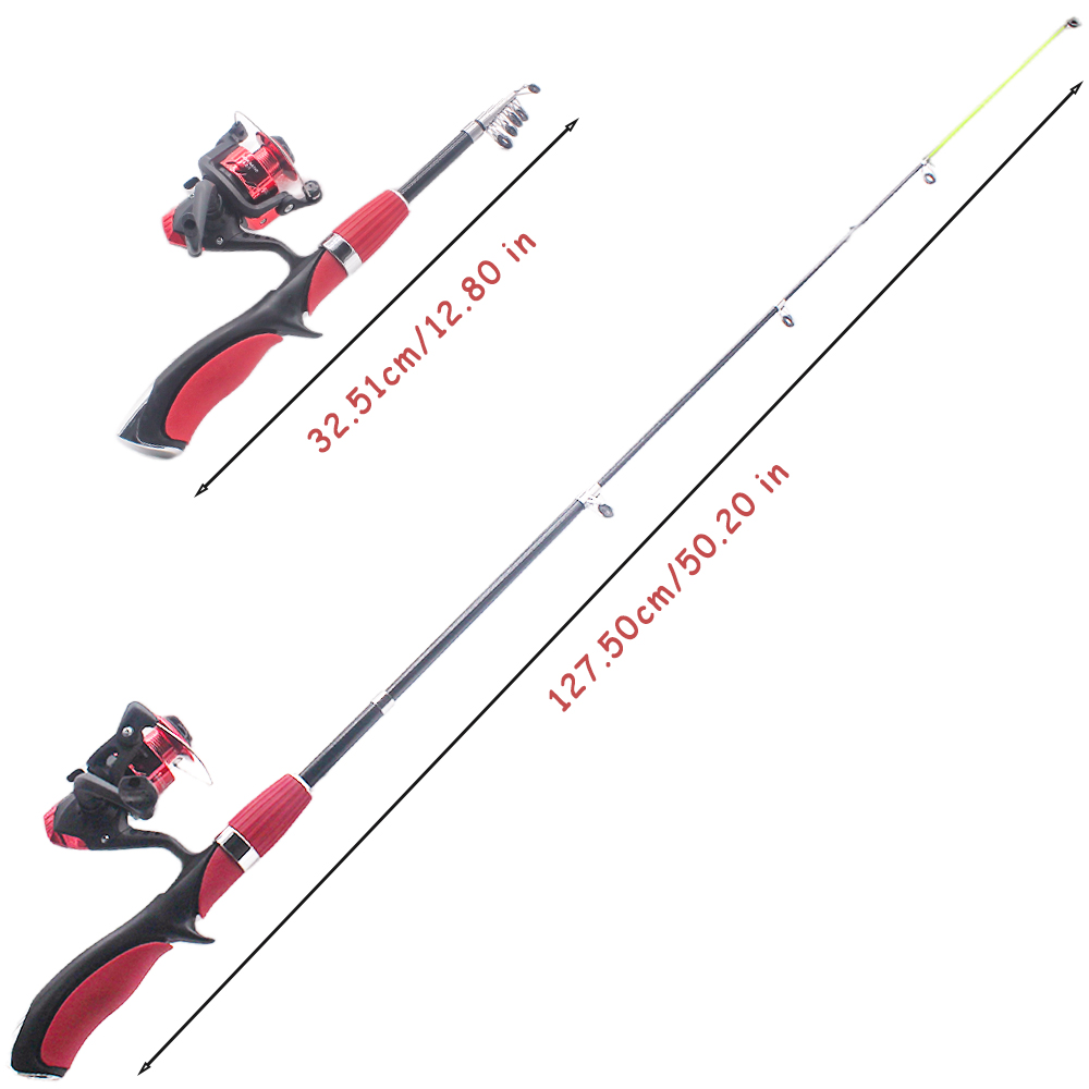 어린이 낚시대 세트 어린이를위한 낚싯대 스피닝 릴 미끼 - Fishing Equipment For Kids 리뷰 및 가격