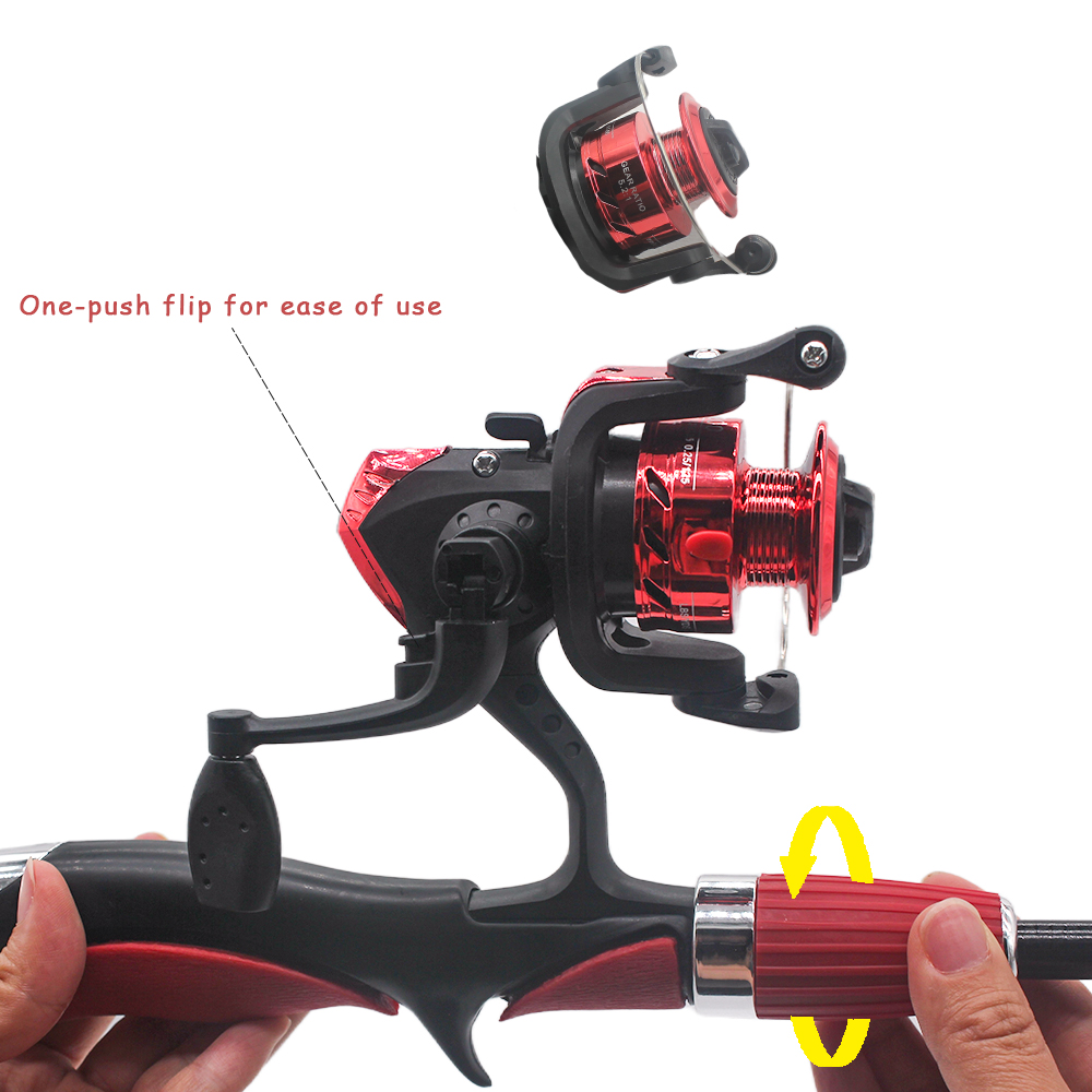 어린이 낚시대 세트 어린이를위한 낚싯대 스피닝 릴 미끼 - Fishing Equipment For Kids 리뷰 및 가격