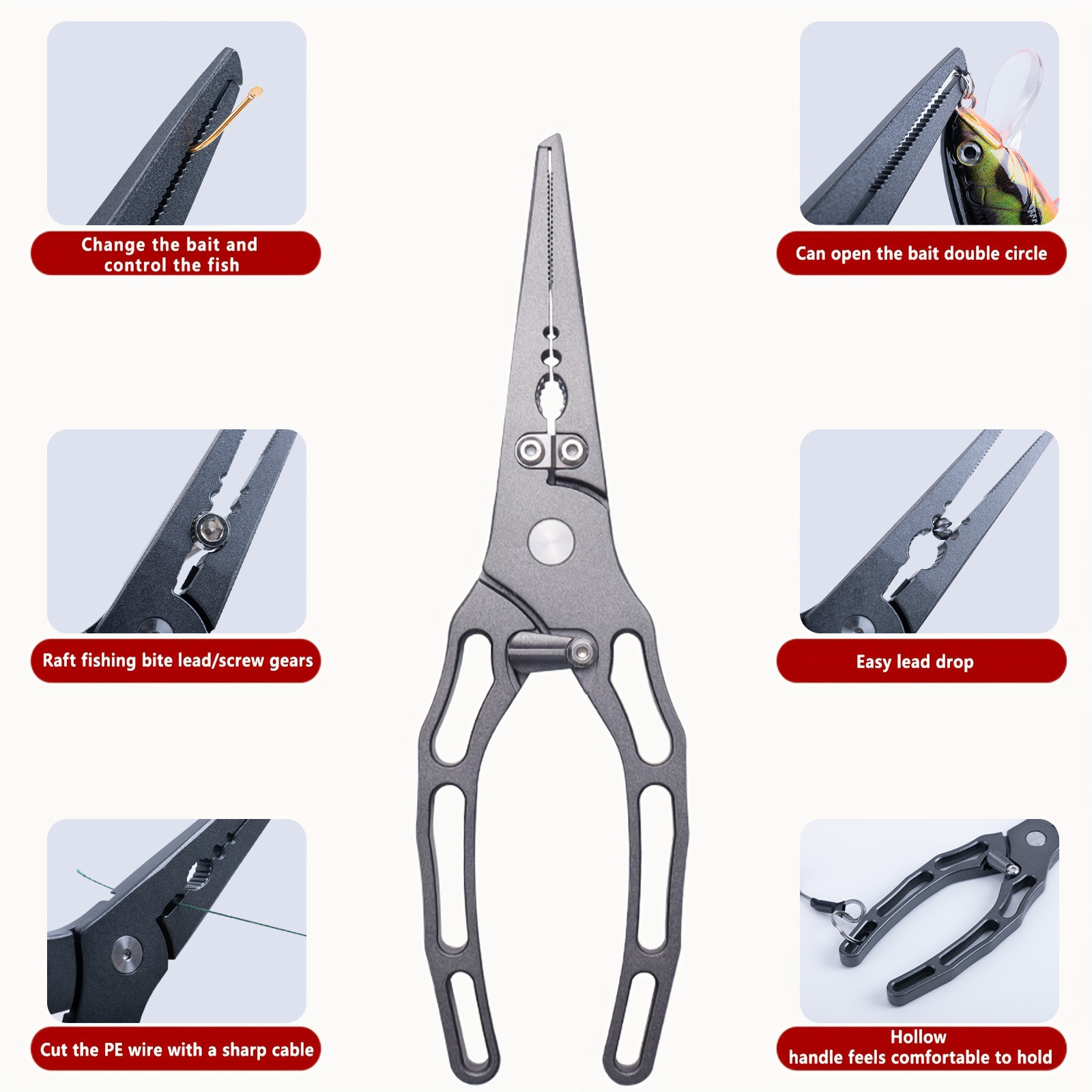 낚시 플라이어 및 피쉬 그리퍼 콤보 키트, 녹슬지 않는 - Used Fishing Equipment Near Me 리뷰 및 가격